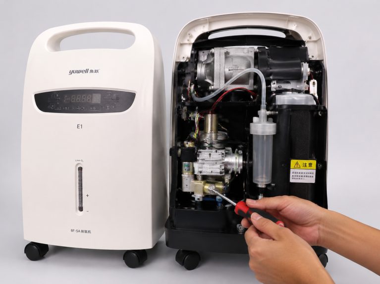 鱼跃制氧机E1/E2/E3/E4故障代码维修